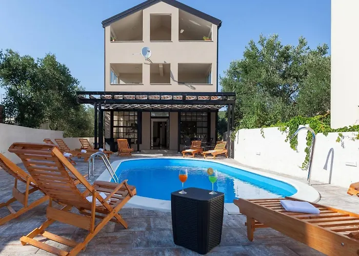 My Dalmatia - Seaside Marin With Private Heated Pool Nyaraló Sveti Petar