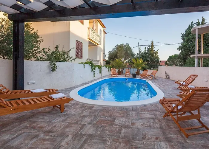 My Dalmatia - Seaside Marin With Private Heated Pool Sveti Petar